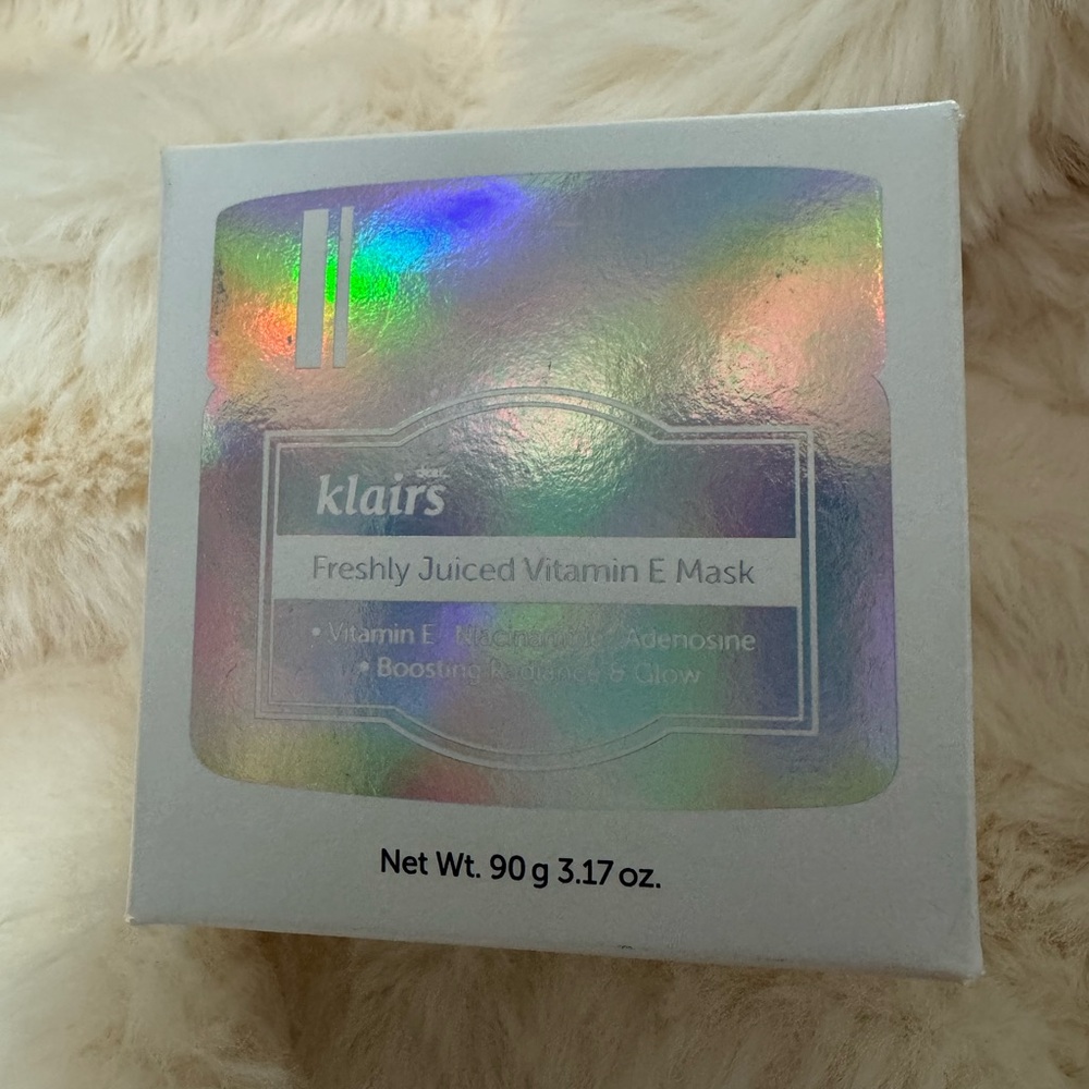 Freshly Juiced Vitamin E Mask -